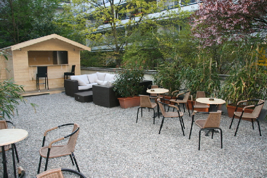 Studentenwohnheim Clemensstr. 118 Garten